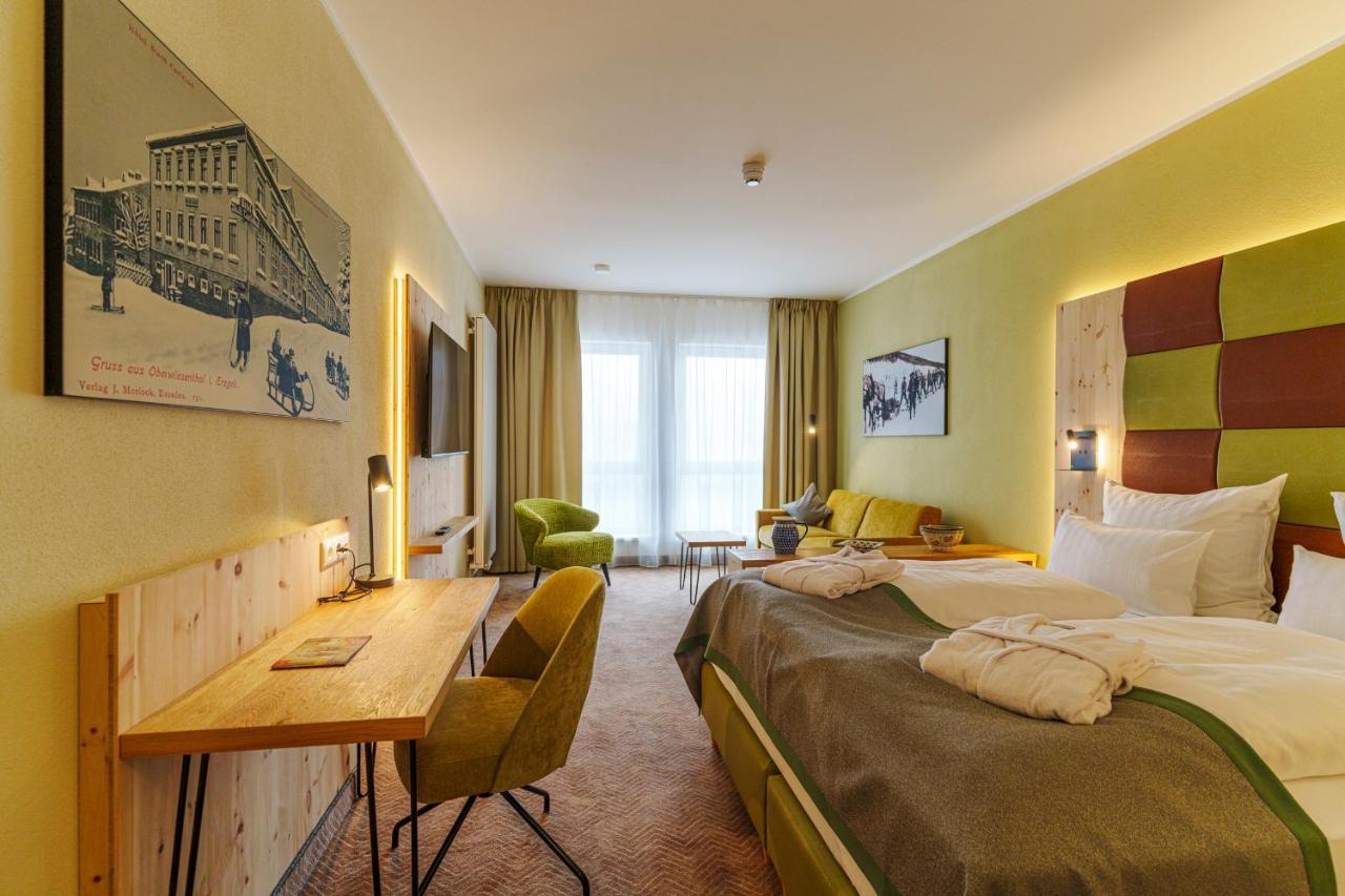 Rathaushotels Oberwiesenthal All Inclusive מראה חיצוני תמונה